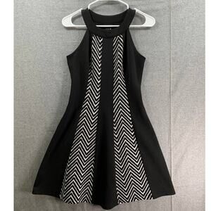 En Focus Studio Dress Women Size 4 Mini Dress Black Evening Sleeveless
